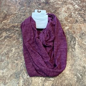 3/$16 Apana Move Infinity Scarf Heathered Purple NWT $40 MSRP